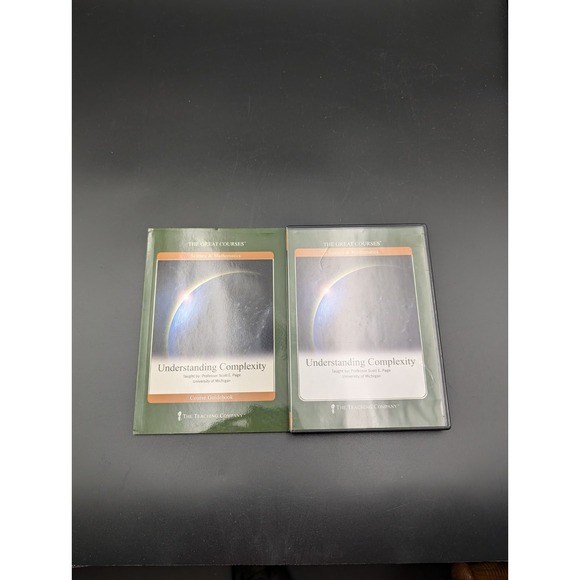 Other - Great Courses DVD and Guide Book - Understanding Complexity by Scott E. Page